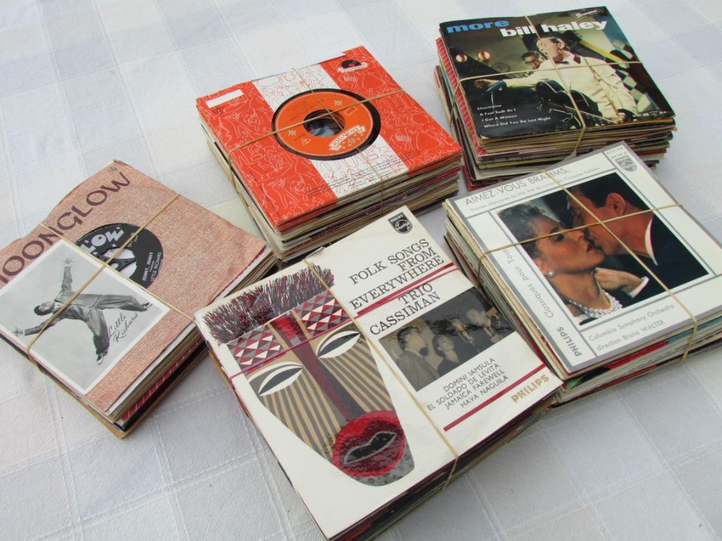 45 T vinyl disks van '50 - '60 -' 70 ** Vintage **, Cd's en Dvd's, Vinyl Singles, Zo goed als nieuw, Ophalen of Verzenden