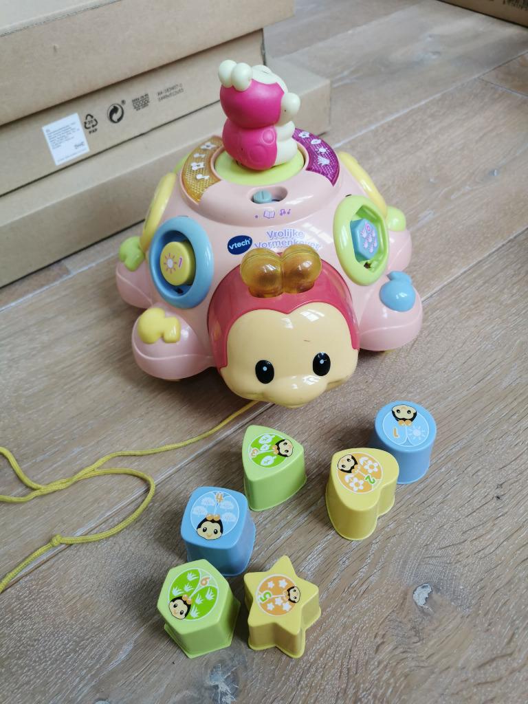 Vtech vormenstoof, vormenkever, lieveheersbeestje, Kinderen en Baby's, Ophalen of Verzenden, Gebruikt