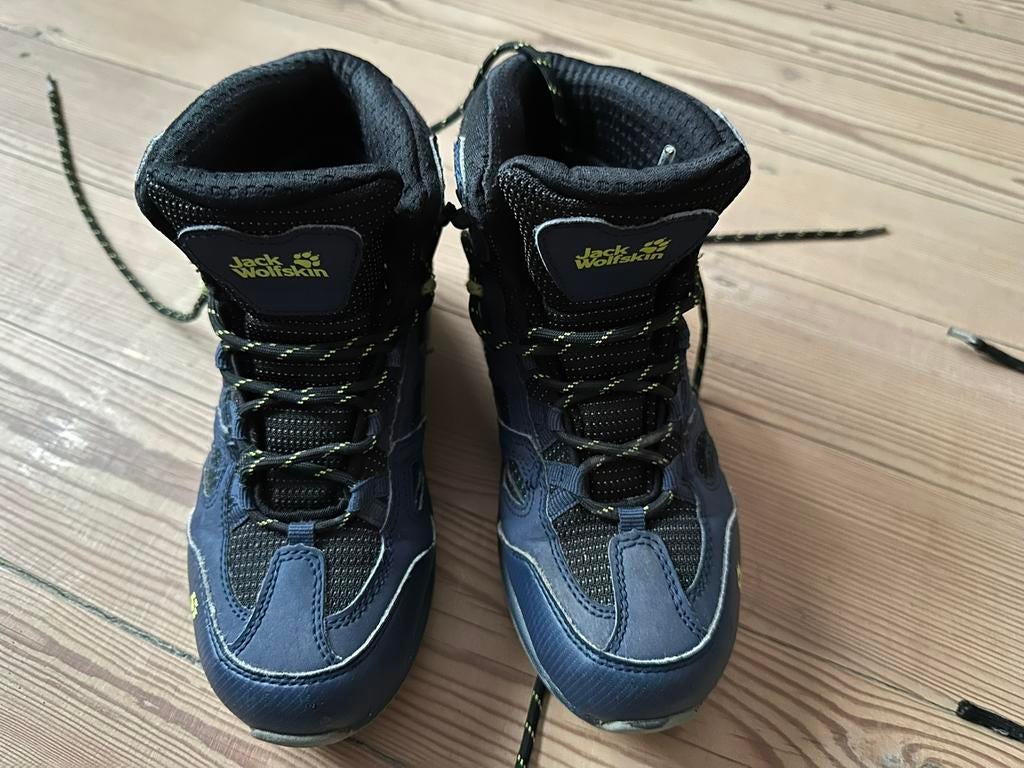 Jack wofskin kinderwandelschoenen blauw maat 32, Ophalen, Gebruikt