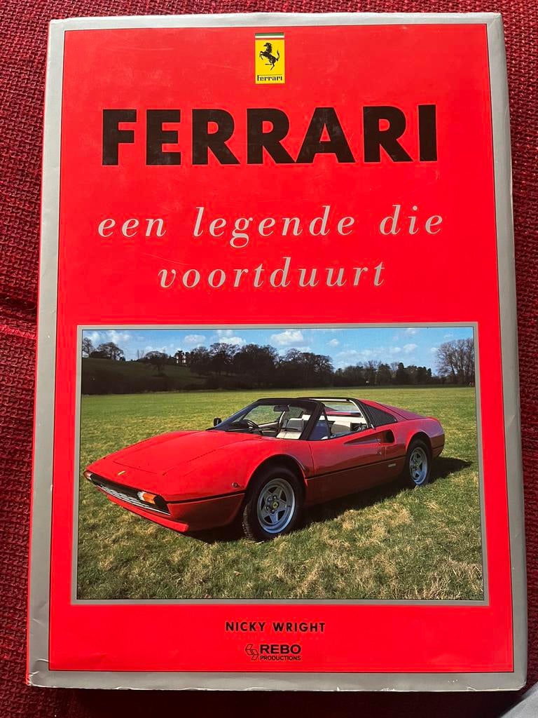 Boek Ferrari een legende die voortduurt, Livres, Autos | Livres, Enlèvement ou Envoi, Ferrari