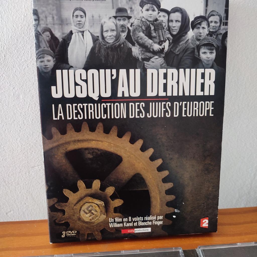 JUSQU'AU DERNIER , LA DESTRUCTION DES JUIFS - Coffret dvd, Ophalen of Verzenden, Zo goed als nieuw, Oorlog of Misdaad