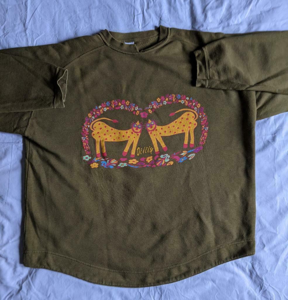 Pull Oilily, vert olive, taille 140, Enlèvement ou Envoi, Oilily, Pull ou Veste