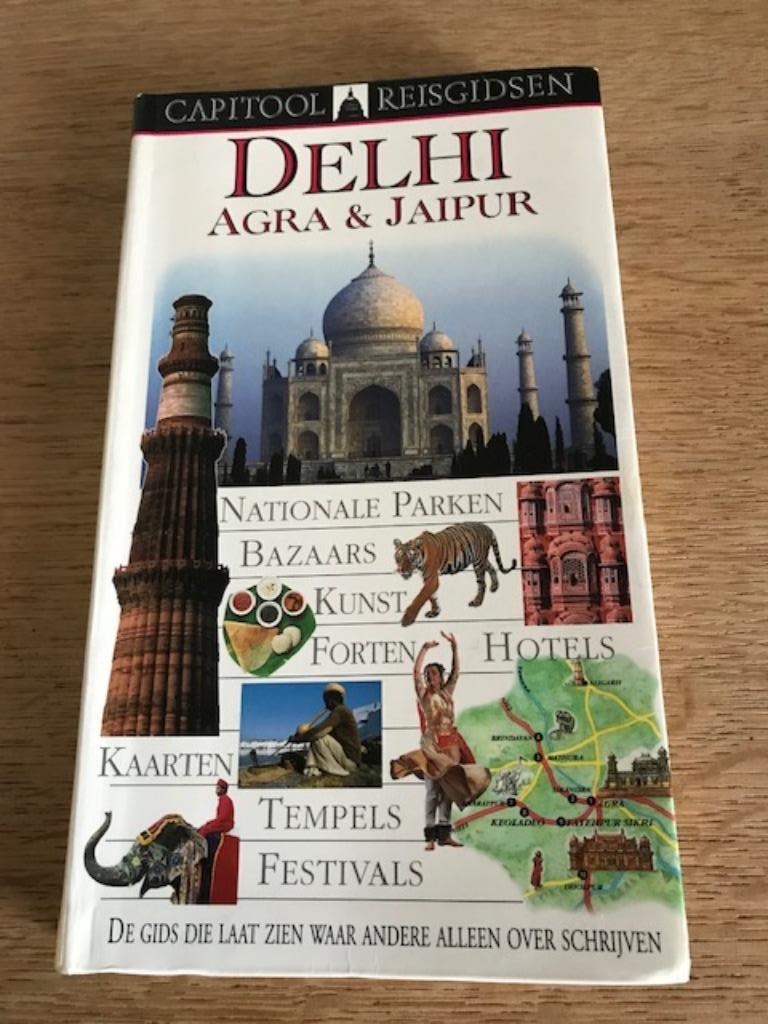 capitool reisgids: Delhi Agra & Jaipur, Ophalen of Verzenden, Capitool