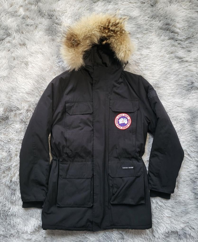 CANADA GOOSE Citadel Parka - Heren - Model 4567M - Maat M, Maat 48/50 (M), Zwart, Gedragen, Canada goose