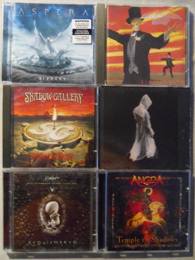 5 CD Métal divers, Enlèvement ou Envoi, Utilisé