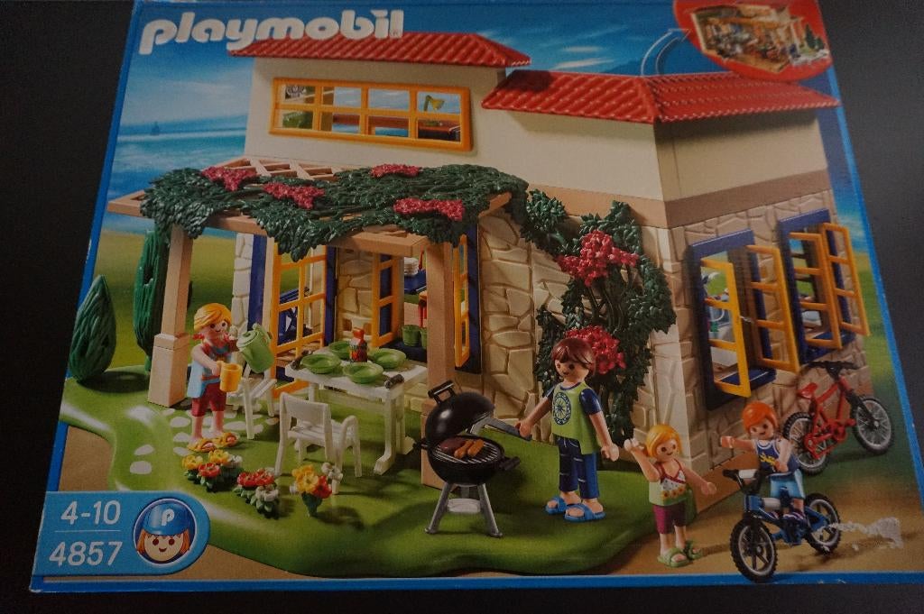 Playmobil Maison de Vacances 4857, Enlèvement ou Envoi, Comme neuf, Ensemble complet