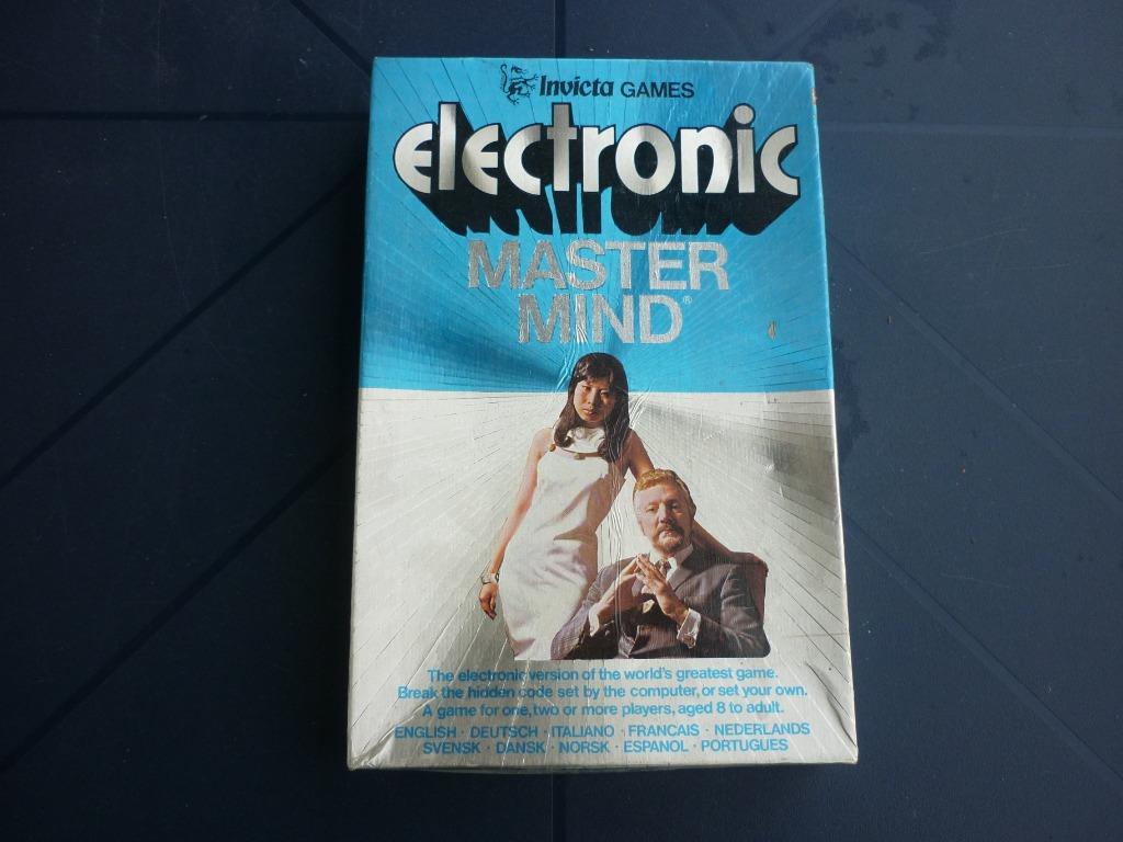 Jeu Vintage - Electronic Master Mind - Invicta Games, Enlèvement ou Envoi, Utilisé, Invicta Games