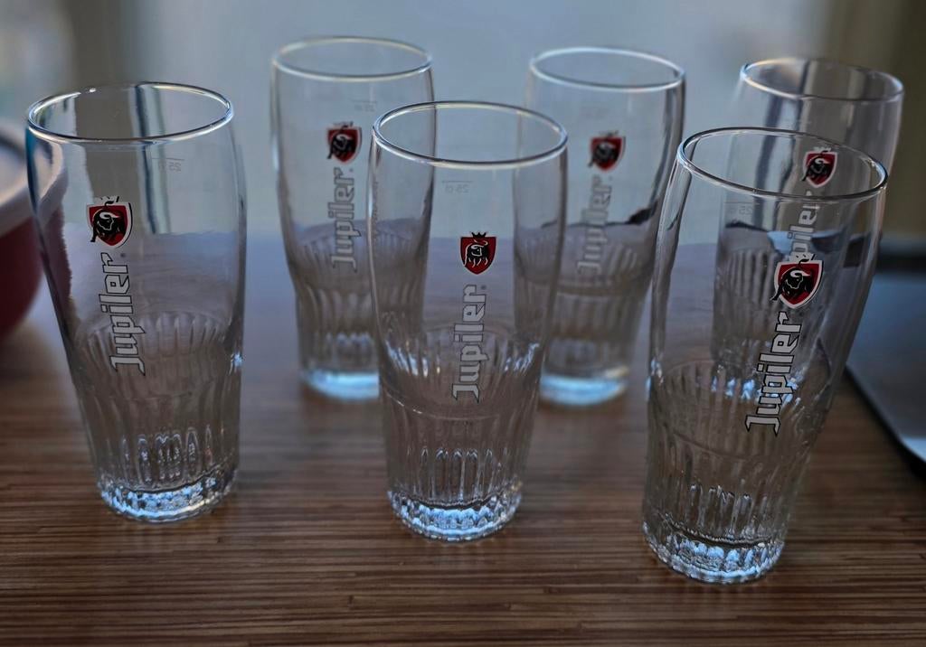 Lunettes Jupiler 6., Collections, Enlèvement ou Envoi, Comme neuf, Verre à bière