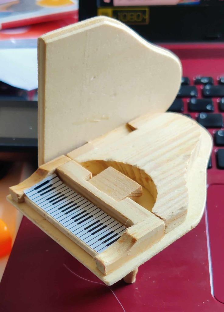 kleine houten piano (6) voor decoratie, snoepjes, enz...nieu, Ophalen, Nieuw, Knutselwerk
