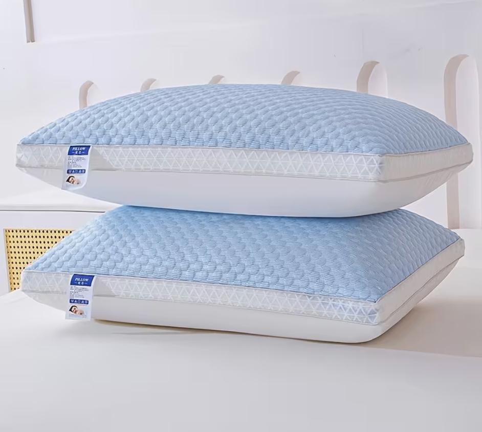 2 x coussin oreiller NEUF bleu clair, Maison & Meubles, Accessoires pour la Maison | Coussins, Enlèvement ou Envoi, Neuf, Bleu