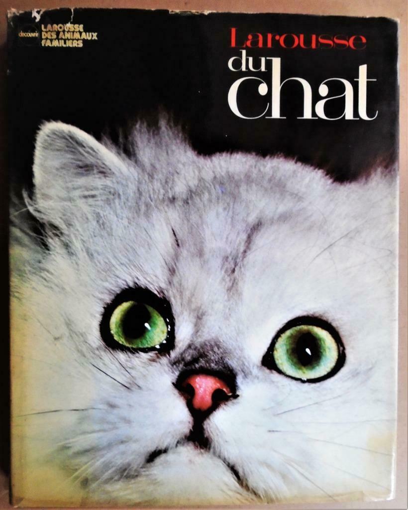Larousse du chat - 1975 - Naslagwerk, Boeken, Dieren en Huisdieren, Gelezen, Katten, Ophalen of Verzenden