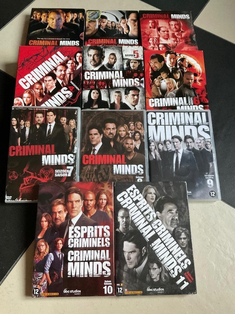DVD’s Criminal Minds seizoen 1-11, Ophalen of Verzenden, Zo goed als nieuw