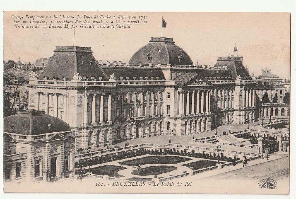 Bruxelles Palais du roi, Envoi, Affranchie, Bruxelles (Capitale)