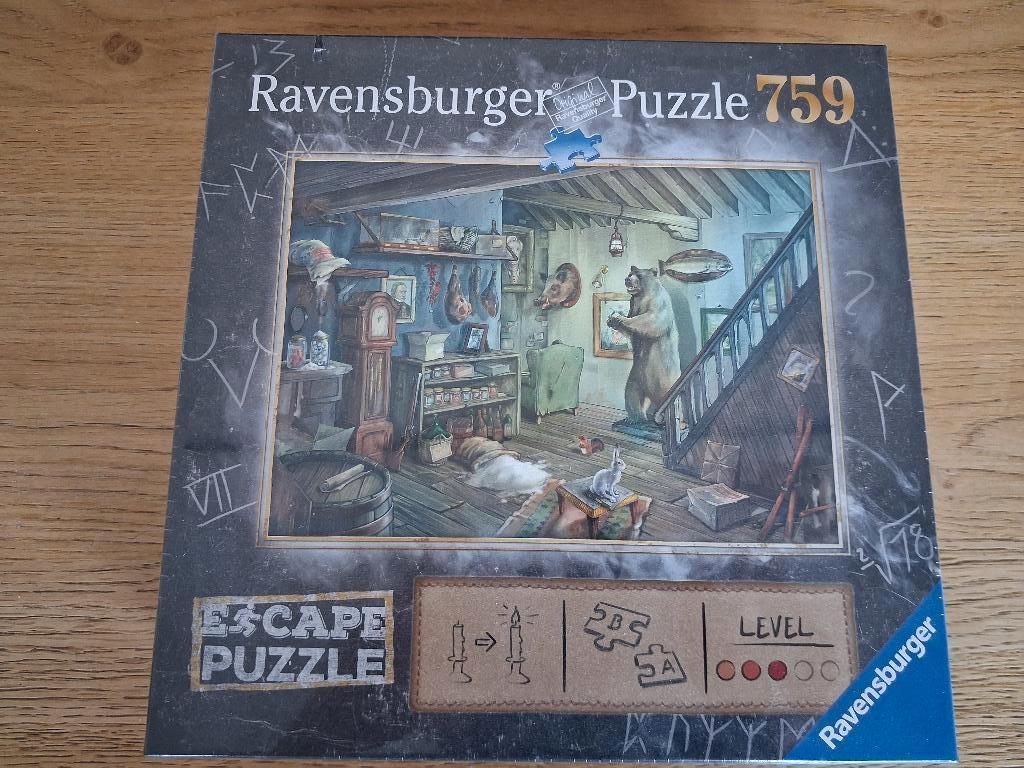 Escapepuzzel: "Forbidden basement", Ophalen of Verzenden, 500 t/m 1500 stukjes, Nieuw, Legpuzzel