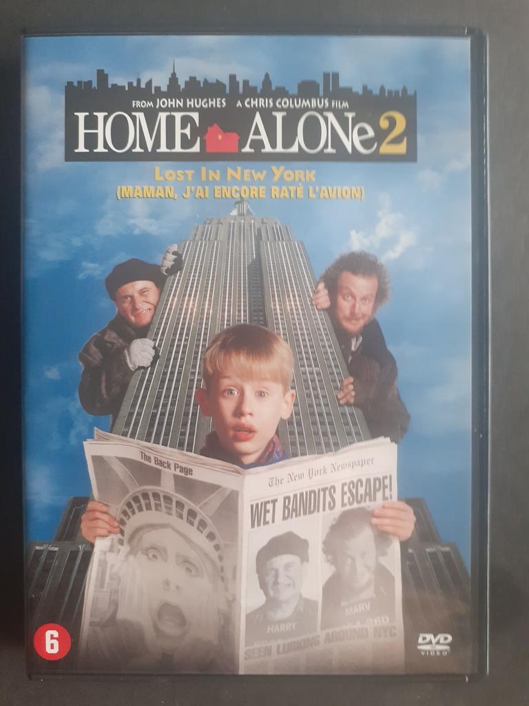 Home Alone 2 (1992) - Macaulay Culkin , Joe Pesci, Cd's en Dvd's, Vanaf 6 jaar, Ophalen of Verzenden, Zo goed als nieuw, Romantische komedie