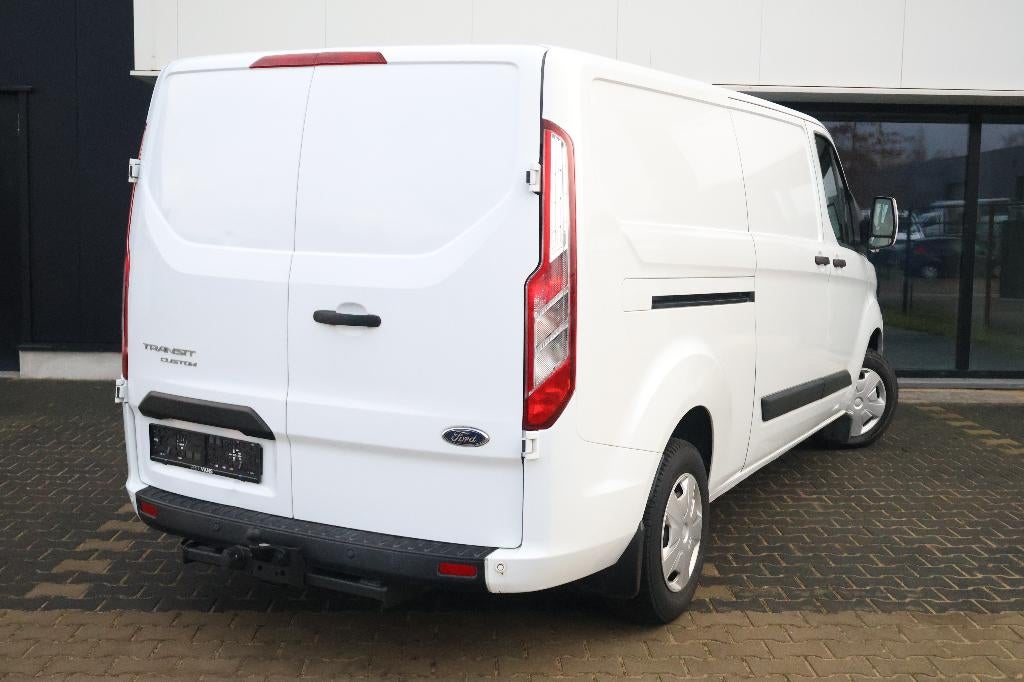 Ford Transit Custom L2 105 PK| CC| Airco| Sensoren| Trekhaak, Voorwielaandrijving, Testrit aan huis, Stof, 1995 cc