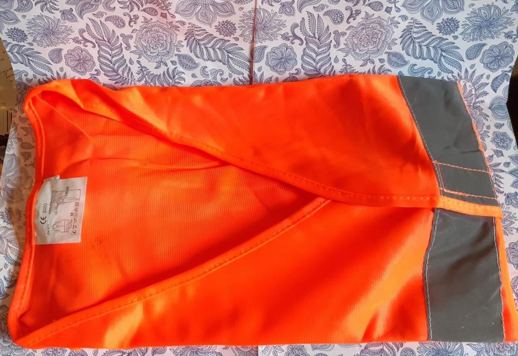 Gilet de sécurité orange taille M, Enlèvement ou Envoi, Comme neuf