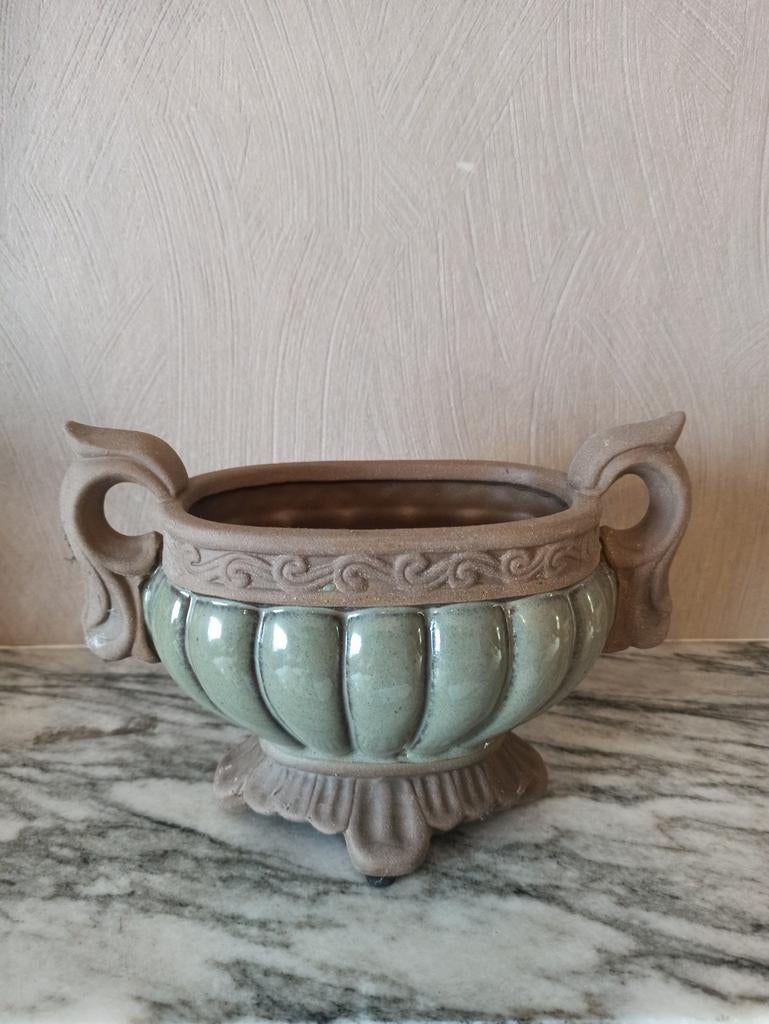 Pot de fleurs, Jardin & Terrasse, Enlèvement, Comme neuf, Poterie