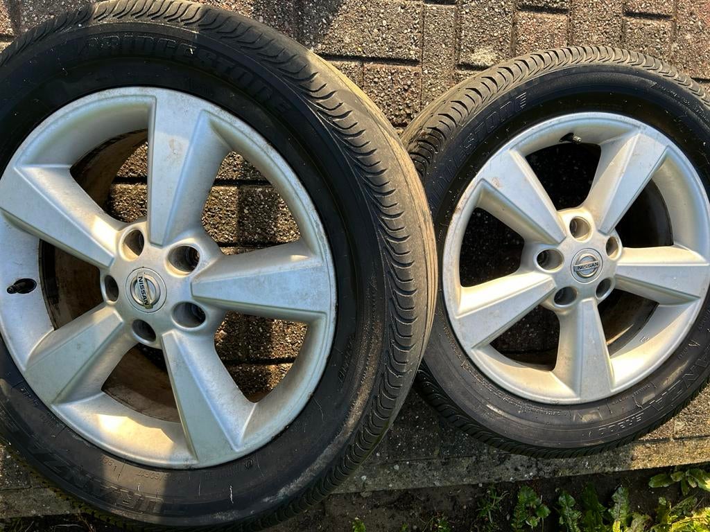 Velgen banden nissan Qashqai, Auto-onderdelen, Ophalen, Winterbanden, Velg(en)