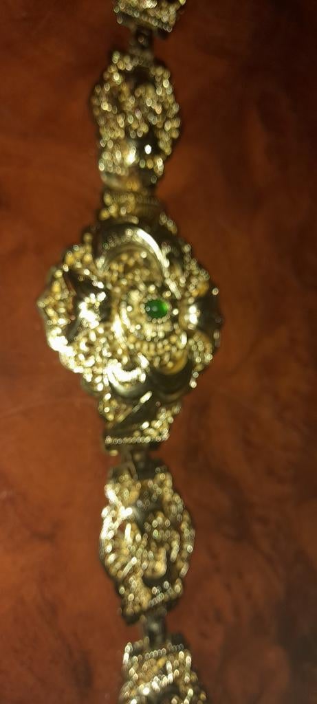 Ceinture pour Kaftan couleur dorée de 80 à 110 cm de long, Bijoux, Sacs & Beauté, Bagues