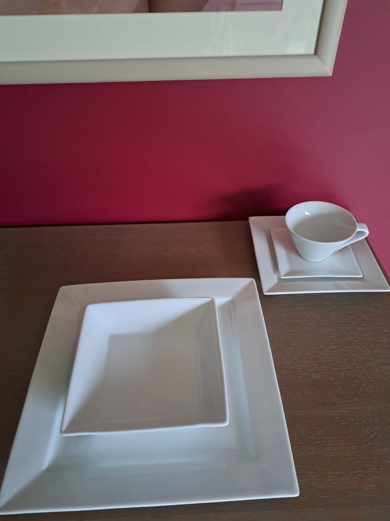 Servies 8 personen Cosy en Trendy, Ophalen, Gebruikt, Effen, Porselein