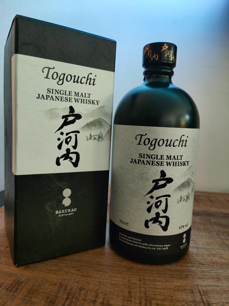 Single Malt Togouchi - 70 cl, 40 % + boîte de whisky japonai, Neuf, Autres régions, Enlèvement ou Envoi, Pleine