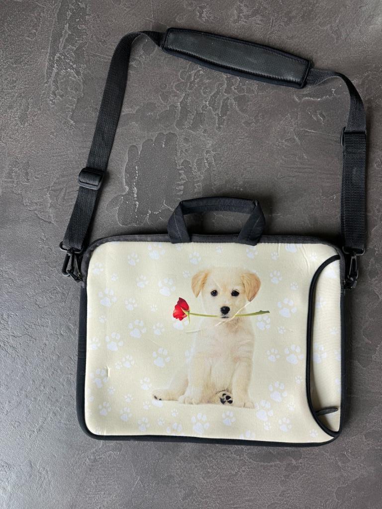 TASJE VOOR LAPTOP, Ophalen of Verzenden, 13 inch, Zo goed als nieuw, Schoudertas