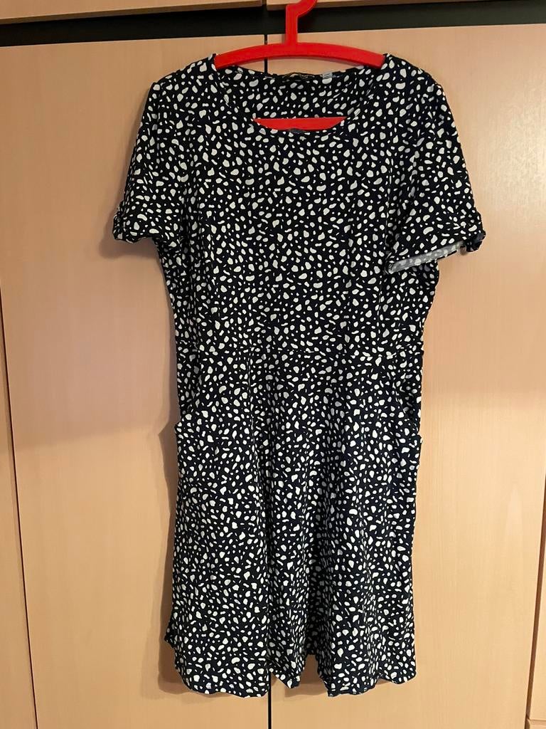 Jurk Dorothy Perkins maat 46, Blauw, Maat 46/48 (XL) of groter, Ophalen of Verzenden, Zo goed als nieuw