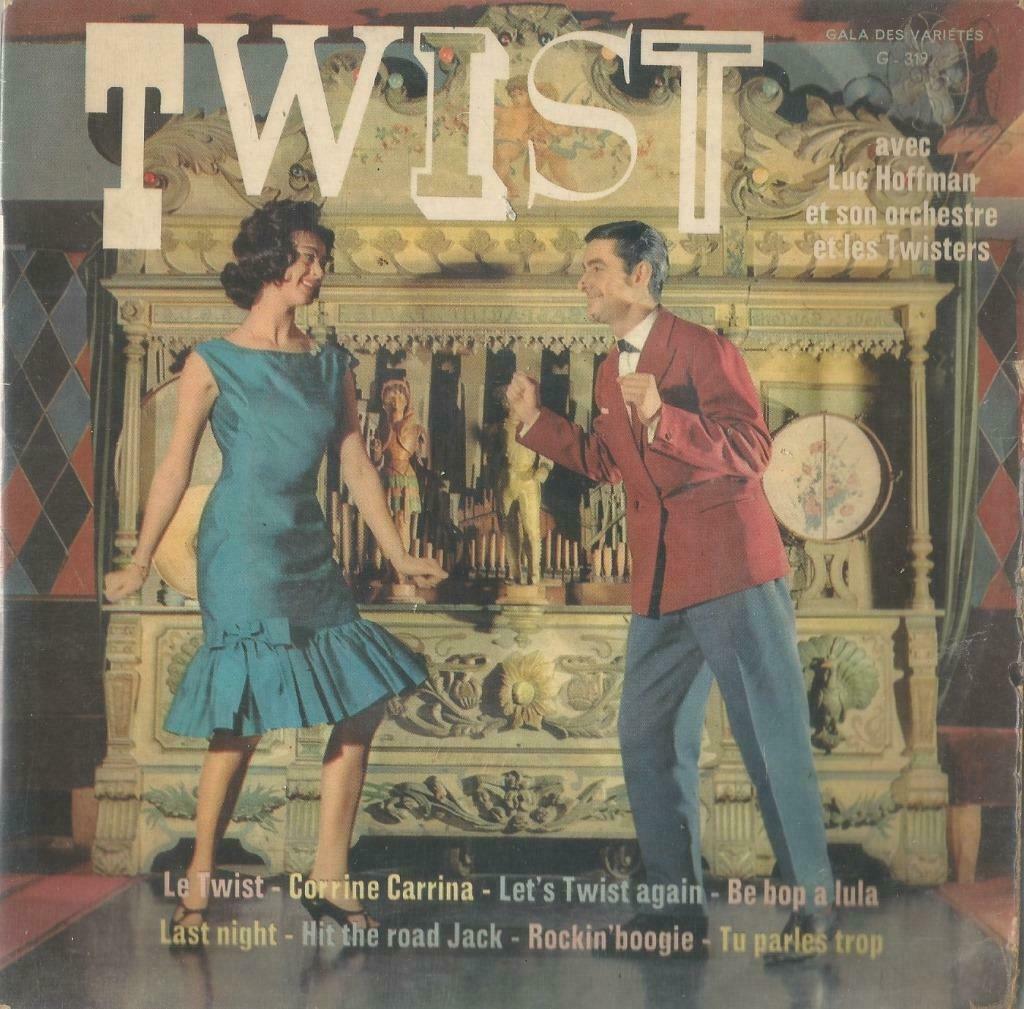 Luc Hoffman – Le twist / Corrina Carrina + 6 – Single - EP, Gebruikt, 7 inch, Ophalen of Verzenden, Pop
