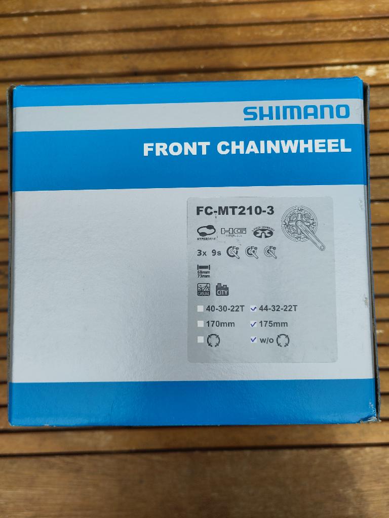 Shimano triple crankstel, Enlèvement, Neuf, Pédalier ou Pédales, Shimano
