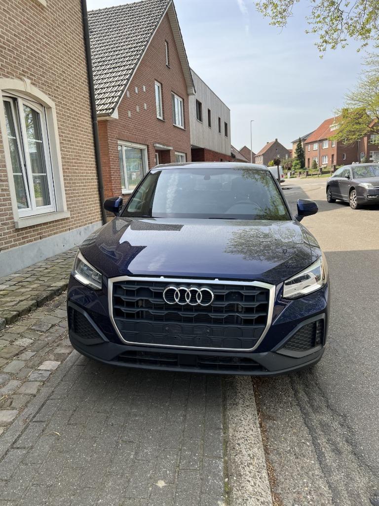 Audi Q2 30 TFSI - Bj 2022 - 11531 km, Auto's, Stof, Blauw, Bedrijf, Handgeschakeld