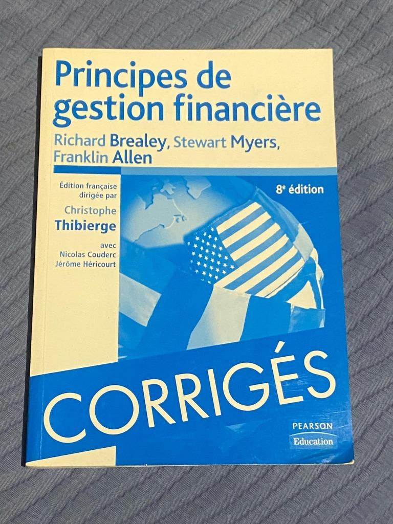 Principes de gestion financière - 8ème édition - PEARSON, Enlèvement ou Envoi, Utilisé