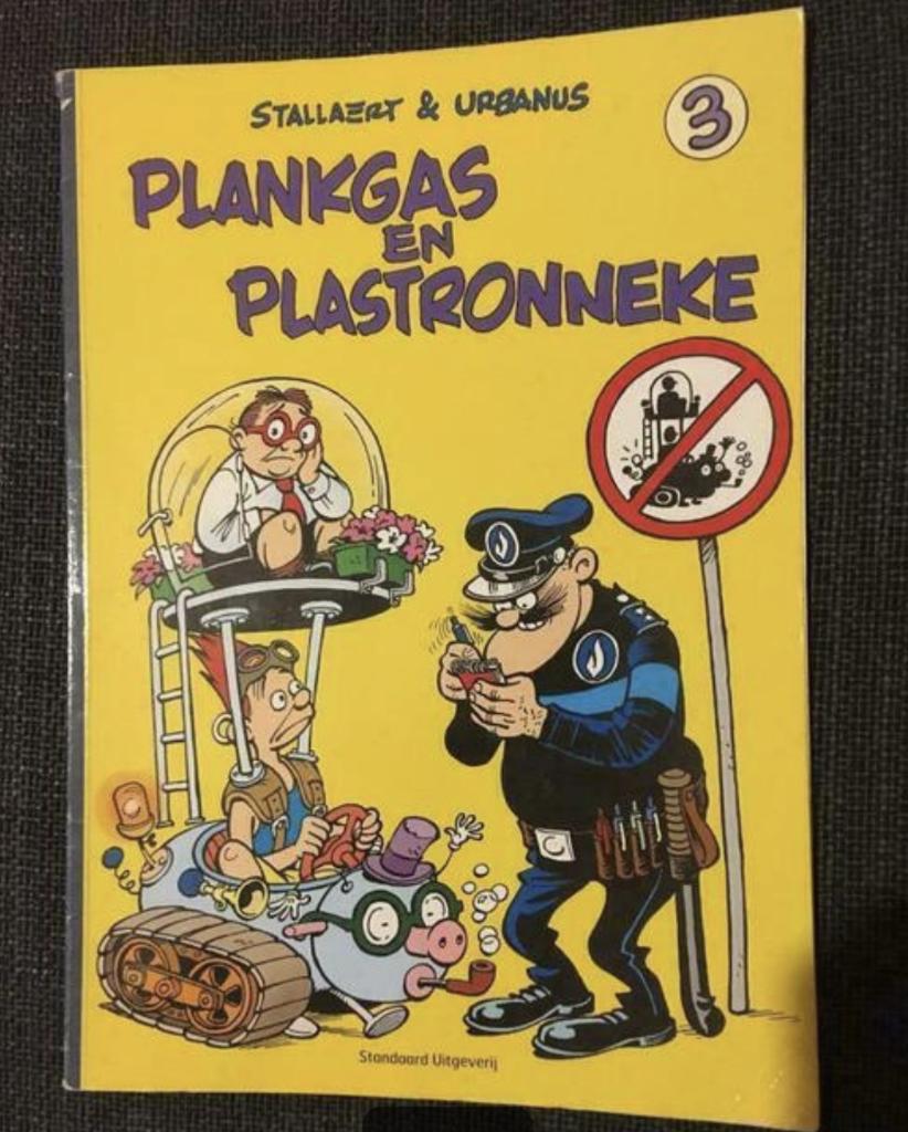 Urbanus plankgas en plastronneke 3 2007, Une BD, Utilisé, Enlèvement ou Envoi, Linthout en Urbanus