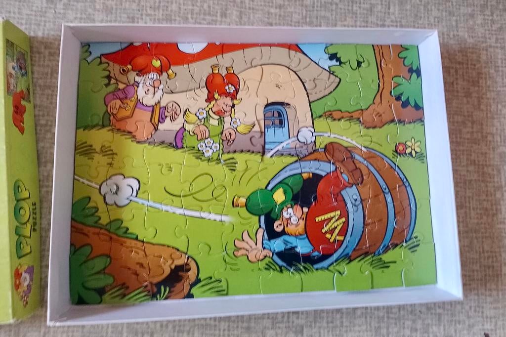 plop puzzle, Ophalen of Verzenden, Meer dan 50 stukjes, Zo goed als nieuw, 4 tot 6 jaar
