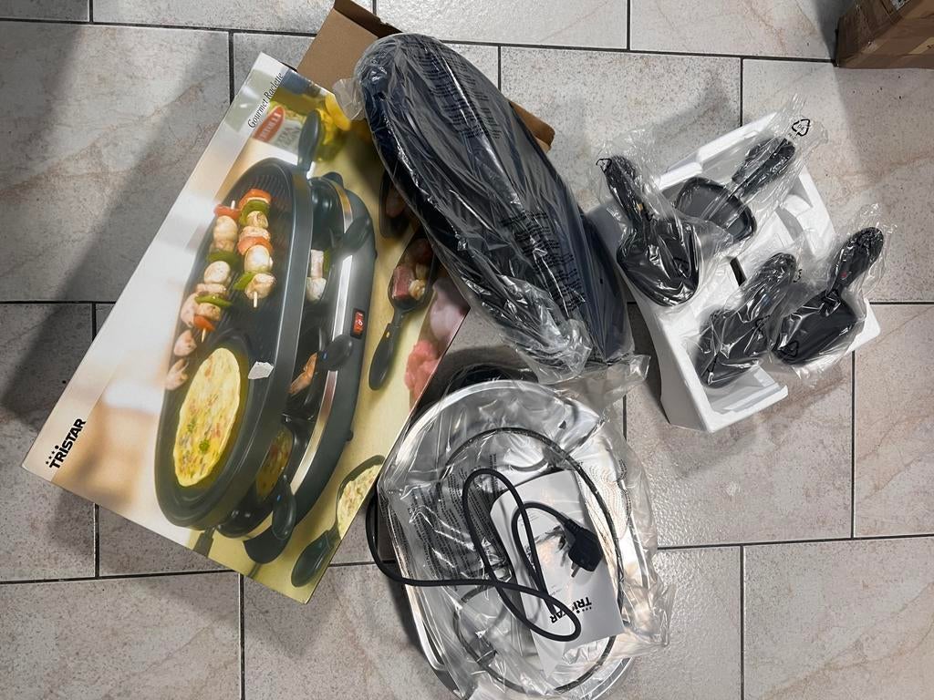 Appareil à raclette - Tristar - Neuf, Electroménager, Enlèvement, Comme neuf