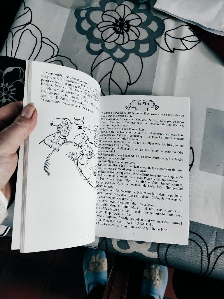 Plop boek in Nederlands en deel in Frans, Gelezen, Jongen of Meisje, Ophalen of Verzenden, Voorleesboek