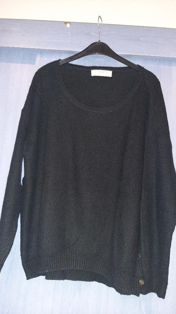 zwarte trui Tom Tailor: xl, Kleding | Dames, Zwart, Maat 46/48 (XL) of groter, Gedragen, Tom Tailor