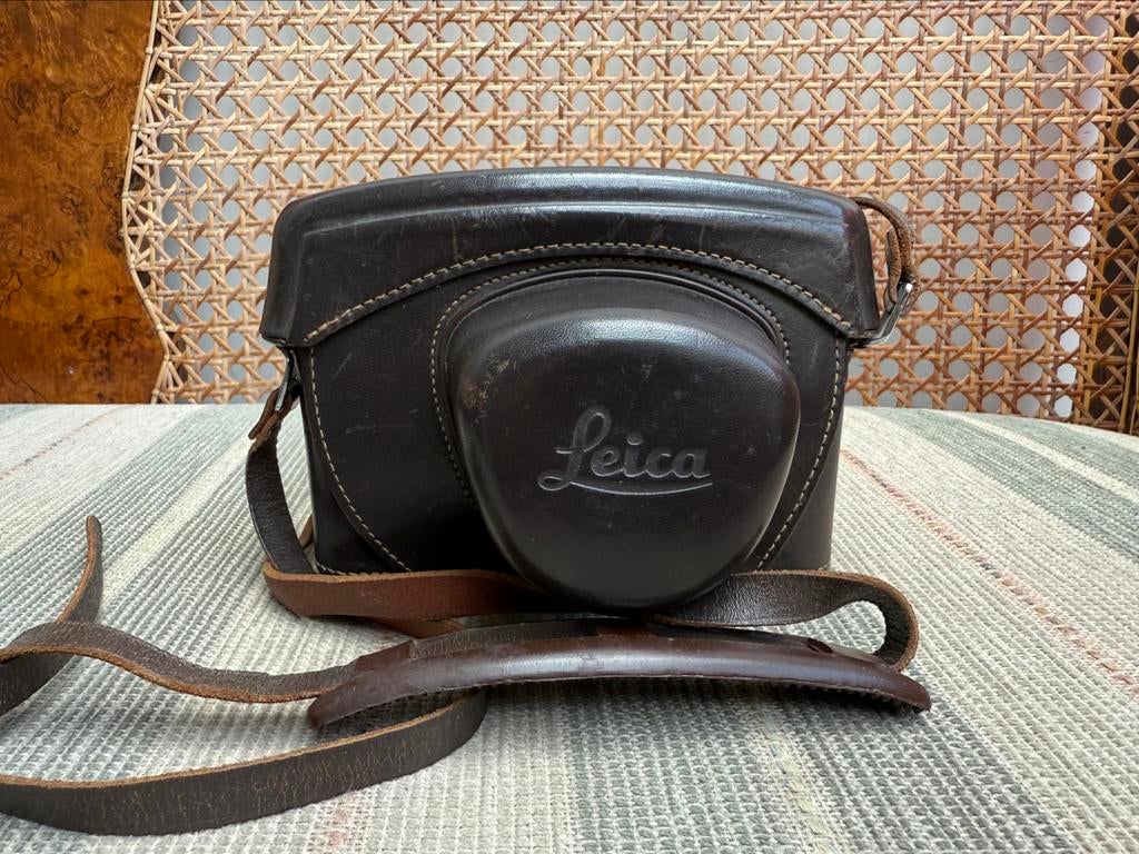 Leica M2 M3 M4 Camera Leather Case Cover Leren Hoes Leitz, Audio, Tv en Foto, Foto | Cameratassen, Zo goed als nieuw, Ophalen of Verzenden