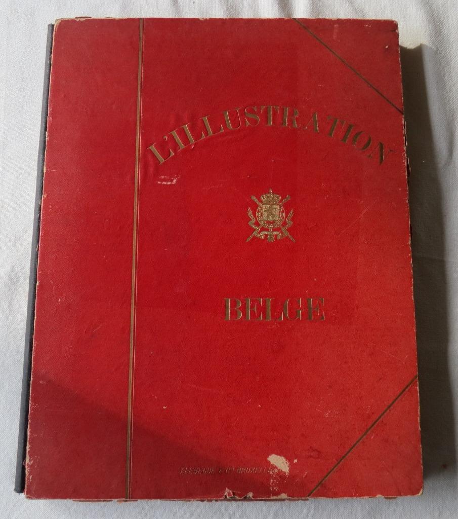 L"ILLUSTRATION BELGE  1905, Antiquités & Art, Antiquités | Livres & Manuscrits, Enlèvement ou Envoi