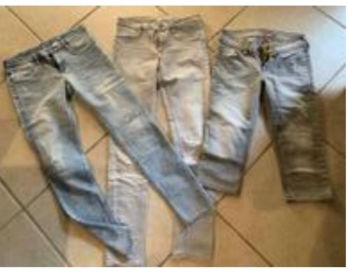 Lot de 3 jeans t 158-164