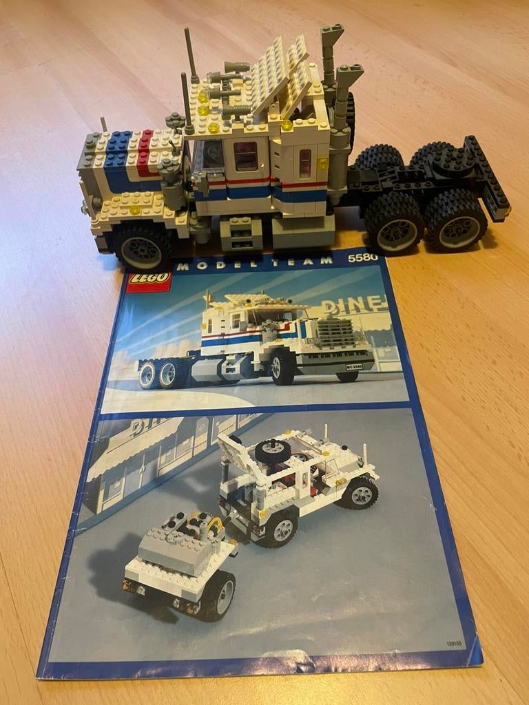 Lego Model Team 5580 Highway Rig, Enlèvement, Comme neuf, Ensemble complet, Lego