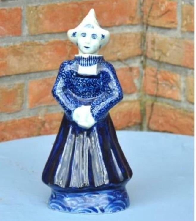 §  bouteille hollandaise faience delft petits eclats, Antiquités & Art, Antiquités | Céramique & Poterie, Enlèvement ou Envoi