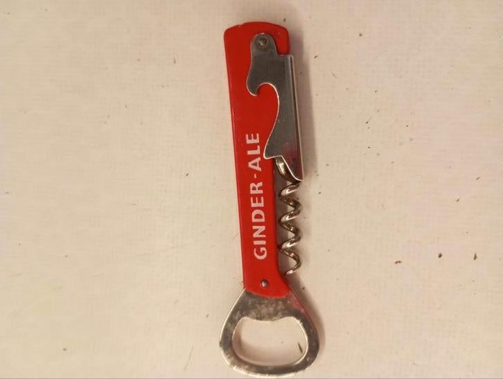 Ginder-Ale multifunctionele flessenopener, Verzamelen, Merken en Reclamevoorwerpen, Ophalen of Verzenden