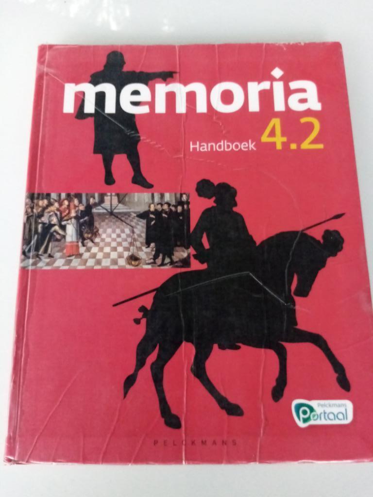 Geschiedenis Memoria 4.2 handboek, Boeken, Ophalen of Verzenden, Geschiedenis