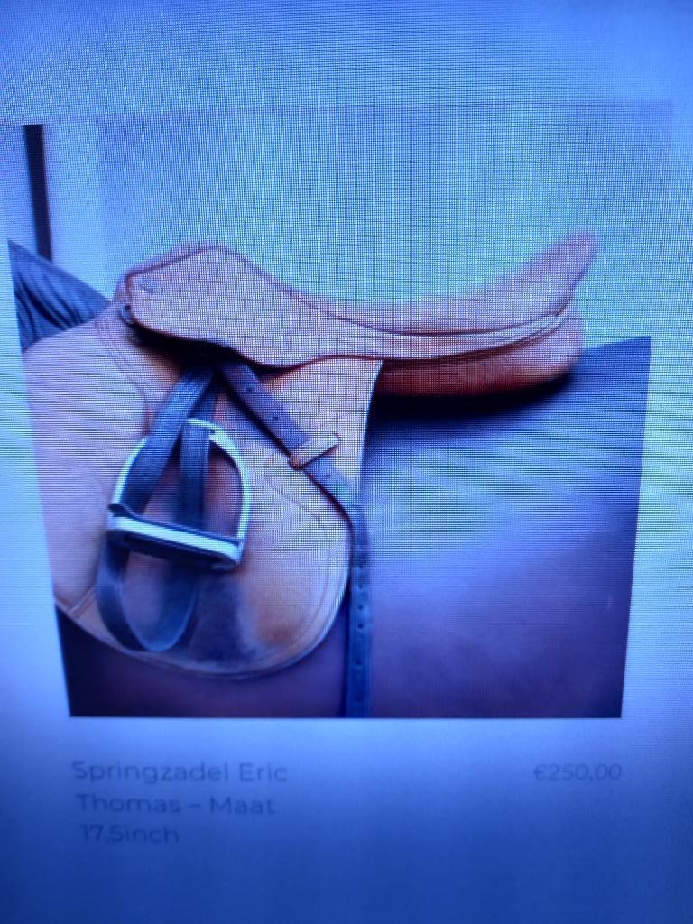 3 mooie zadels te koop particulier - second hand horse shop, Dieren en Toebehoren, Paarden en Pony's | Zadels, Zo goed als nieuw