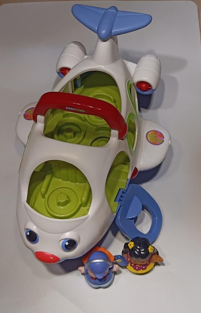 Fisher price Little People vliegtuig, Kinderen en Baby's, Ophalen of Verzenden, Zo goed als nieuw