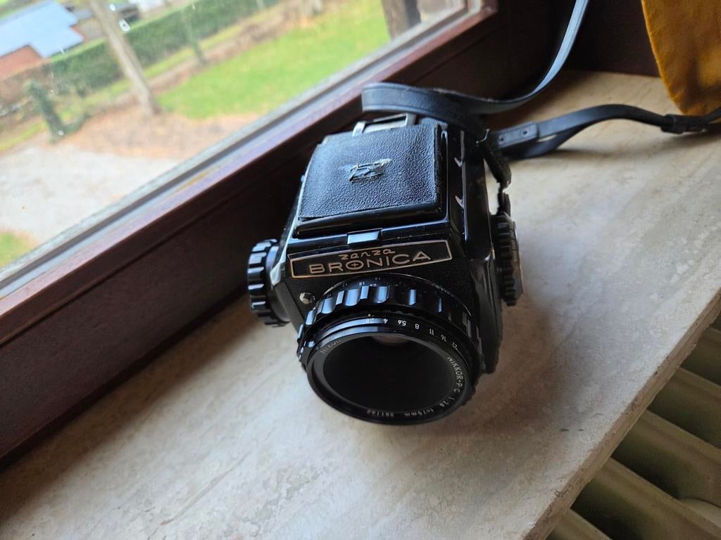 Zenza Bronica S2A met vele toebehoren, Audio, Tv en Foto, Ophalen of Verzenden, Gebruikt, Spiegelreflex, Overige Merken