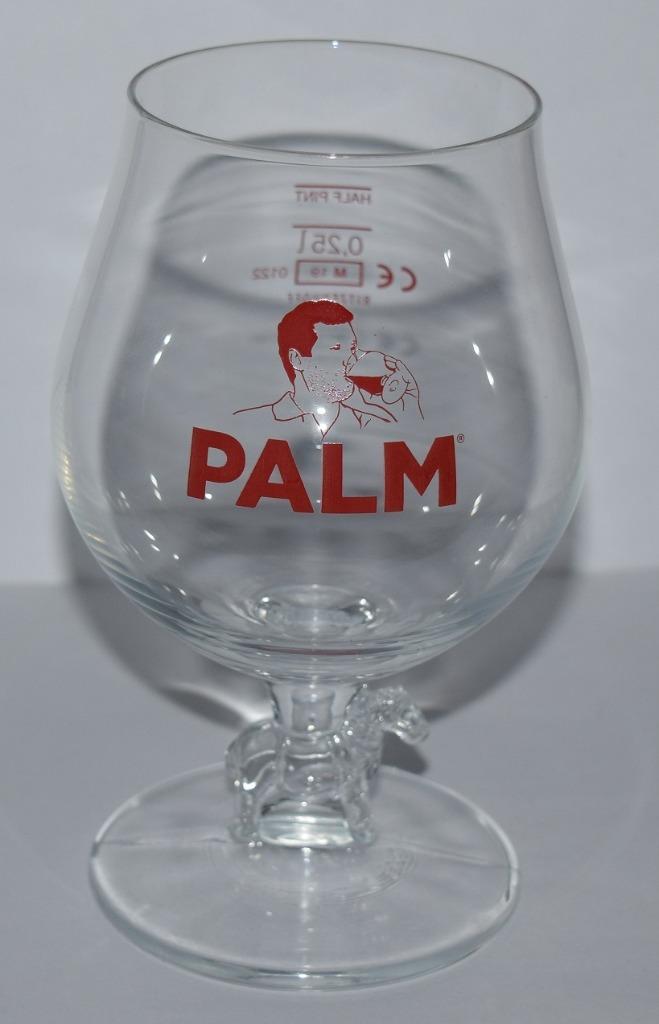 PALM / Zeldzaam glas / Engelse maat Half Pint / 25 cl / 2019, Verzamelen, Verzenden, Nieuw, Glas of Glazen, Palm