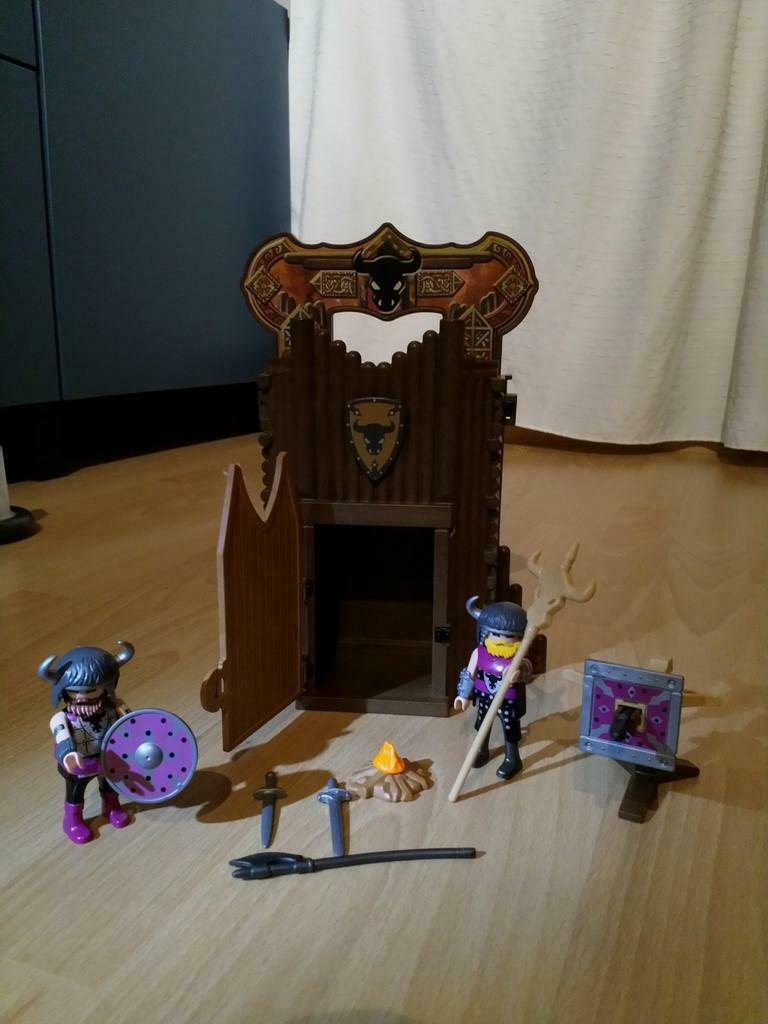Playmobil 4774 barbaren toren, Kinderen en Baby's, Speelgoed | Playmobil, Ophalen, Zo goed als nieuw
