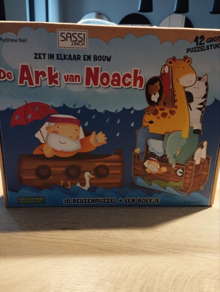 3D-PUZZEL Ark van Noach, Enlèvement